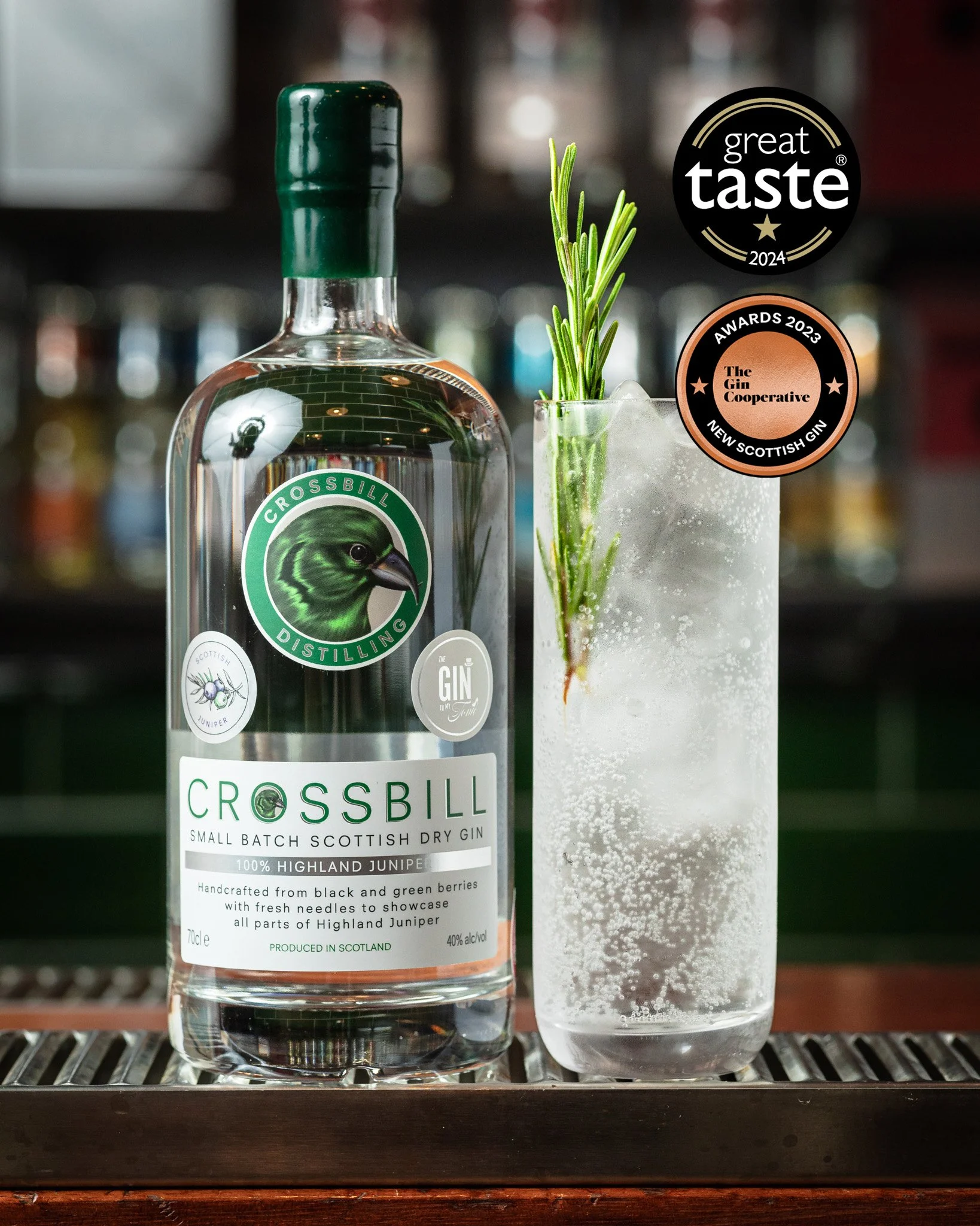 Our Gins — CROSSBILL GIN